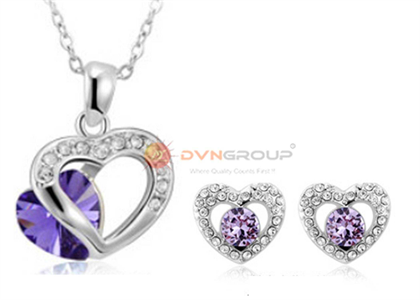 Rhodium Plated | Fashion Pendant Sets